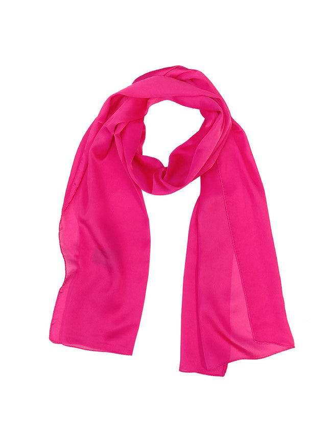 Wrapables Lightweight Silky Satin Solid Colored Scarf (Set of 2), Rose and Caramel