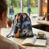 LOQI Wild Zebra Backpack