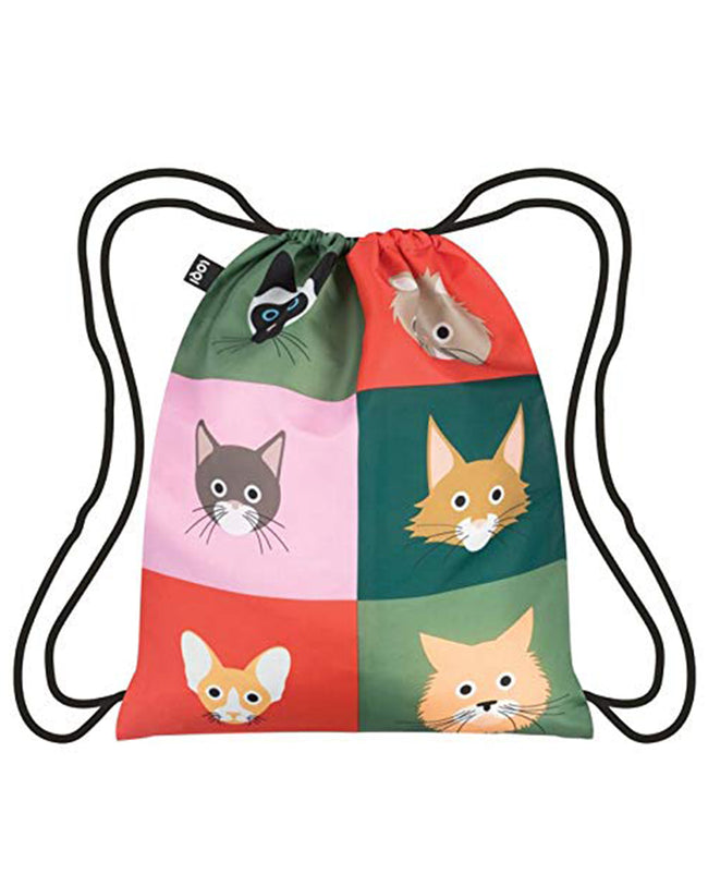LOQI Stephen Cheetham Cats Backpack