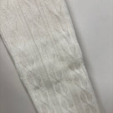 Wrapables Women's Cable Knit Knee High Boot Socks, Cream