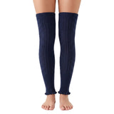 Wrapables Women's Ribbed Warm Knitted Leg Warmers
