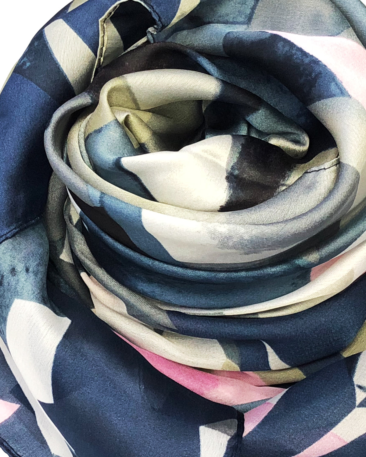 Wrapables Silk Like Satin Polyester Large Scarf Wrap, Starburst