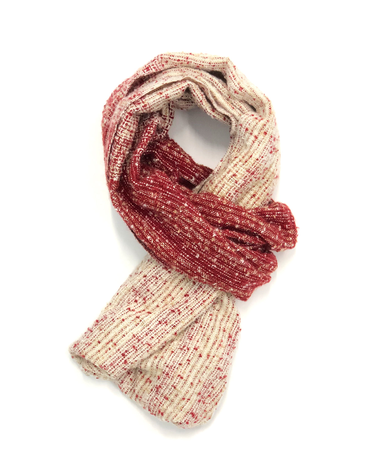 Wrapables Warm Fall and Winter Infinity Scarf, Red