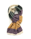 Wrapables Warm Fall and Winter Infinity Scarf, Set-Purple and Hunter Green