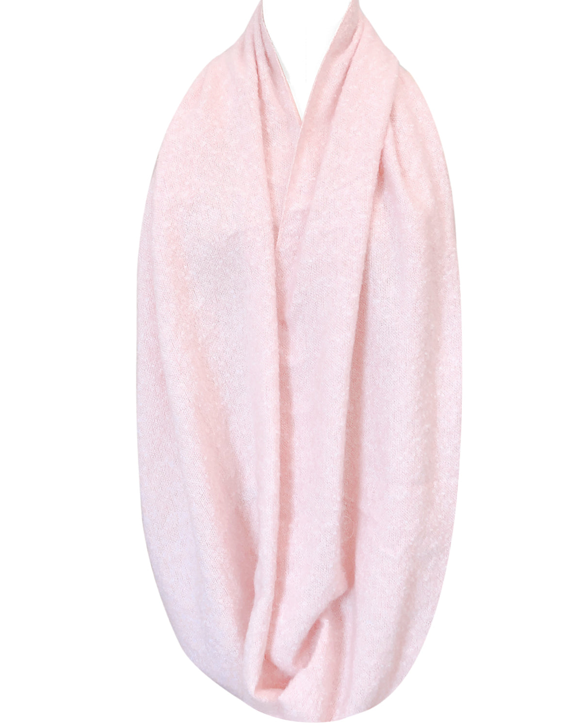 Wrapables Warm Fall and Winter Infinity Scarf, Set-Pink