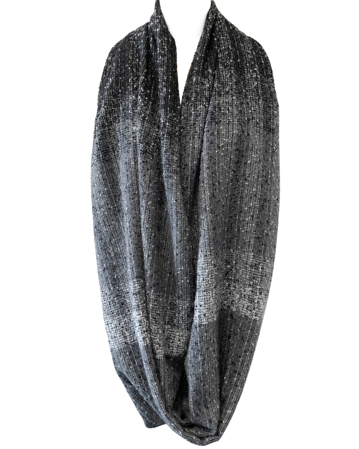 Wrapables Warm Fall and Winter Infinity Scarf, Gray