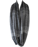 Wrapables Warm Fall and Winter Infinity Scarf, Set-Pom Pom Charcoal Gray