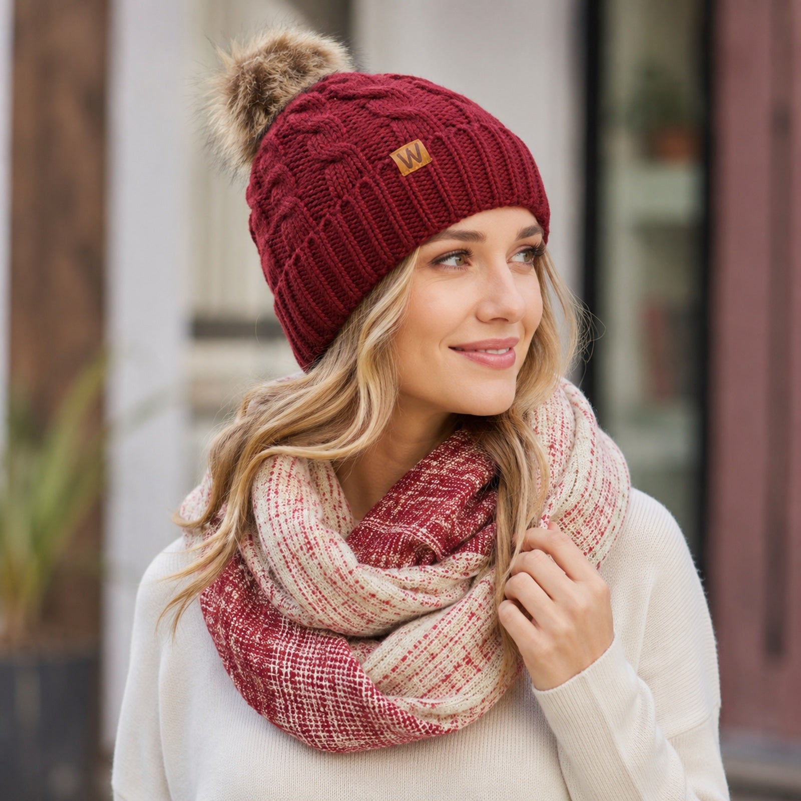 Wrapables Warm Fall and Winter Infinity Scarf