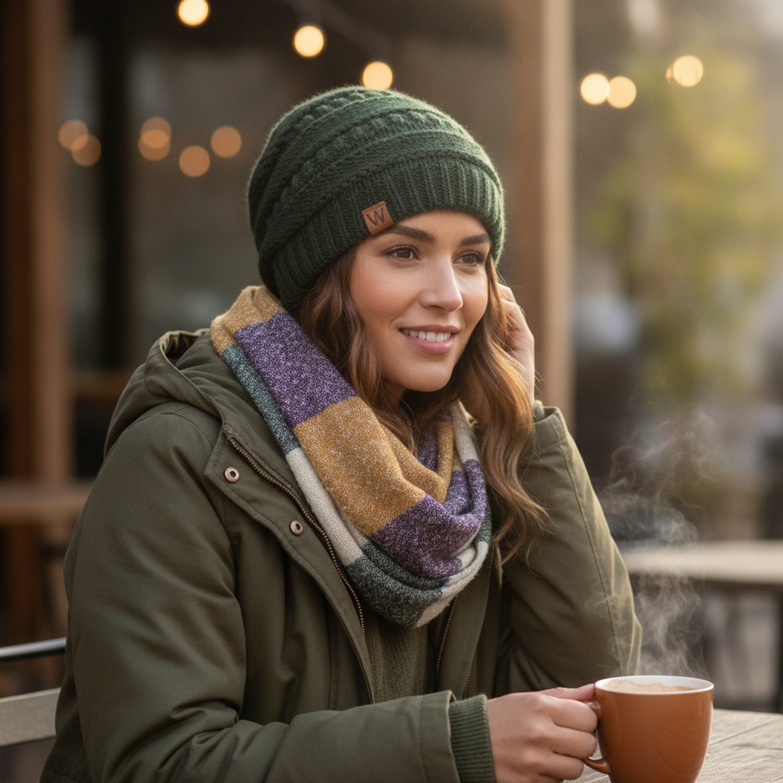 Wrapables Warm Fall and Winter Infinity Scarf