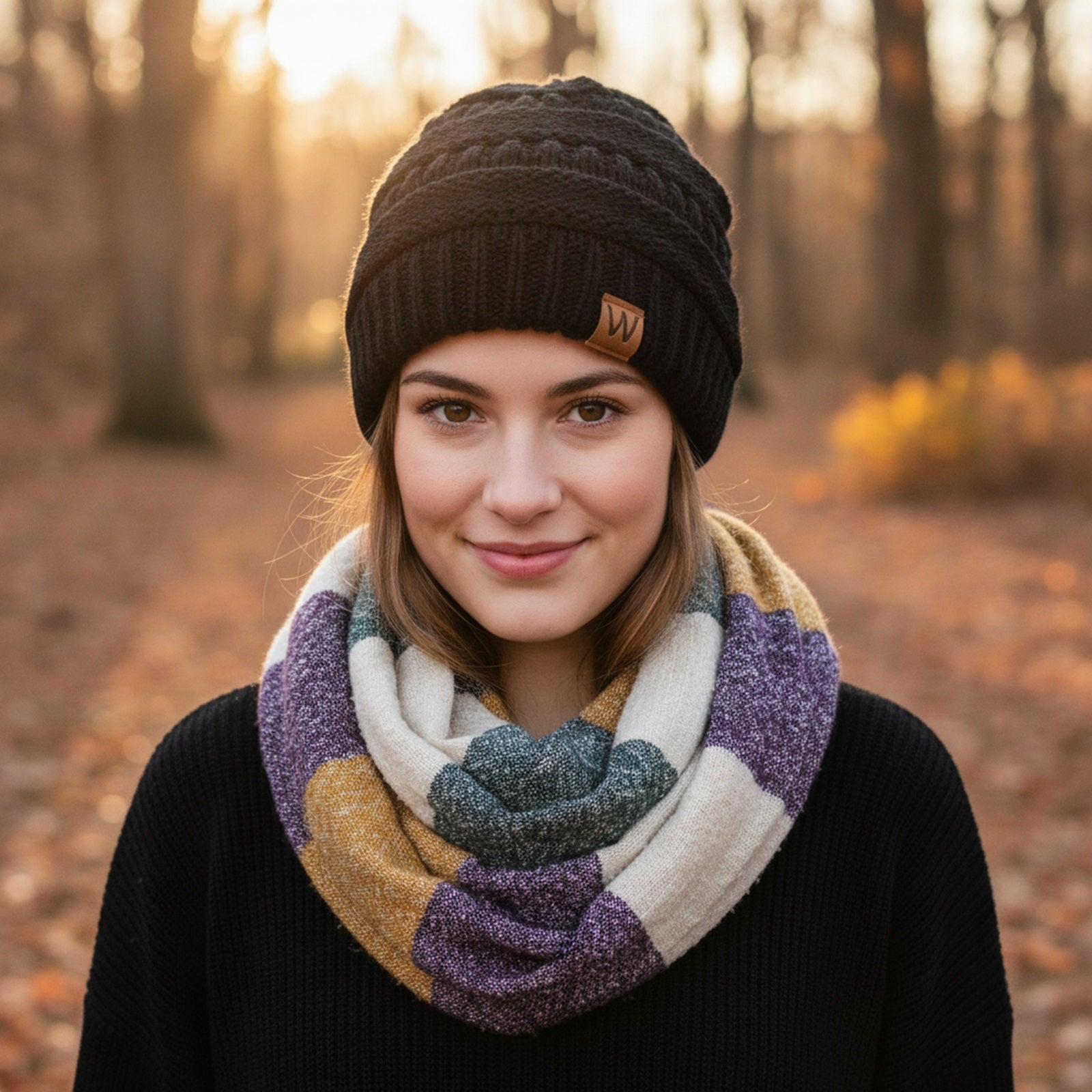 Wrapables Warm Fall and Winter Infinity Scarf