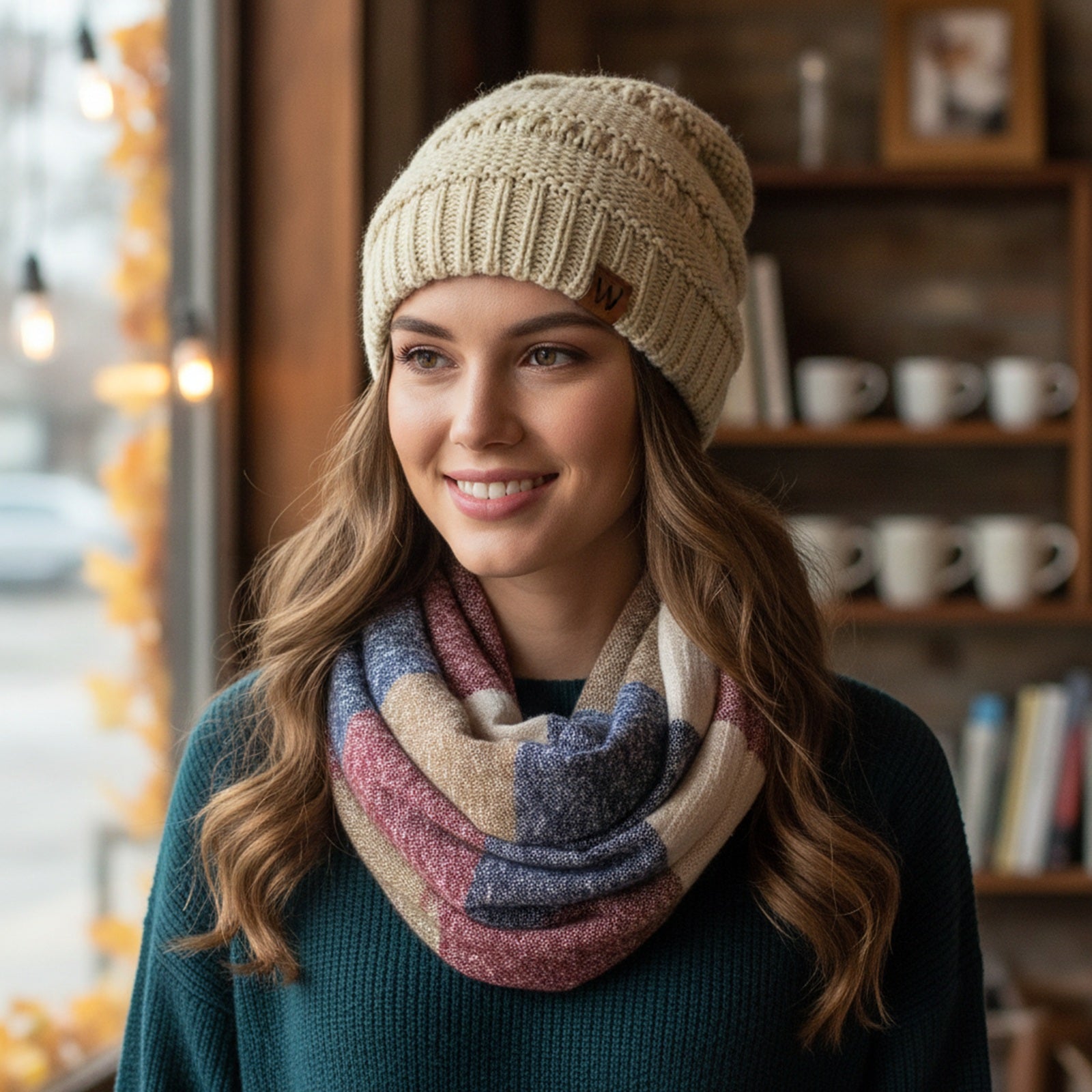 Wrapables Warm Fall and Winter Infinity Scarf