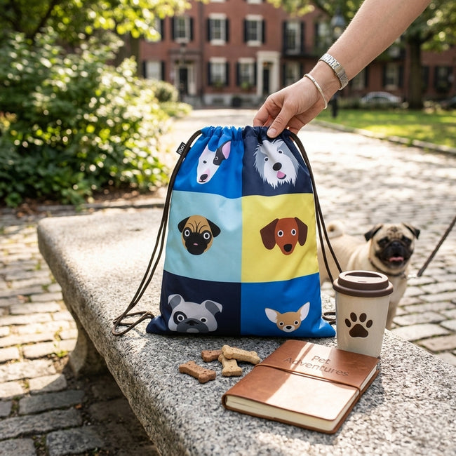 LOQI Stephen Cheetham Dogs Backpack