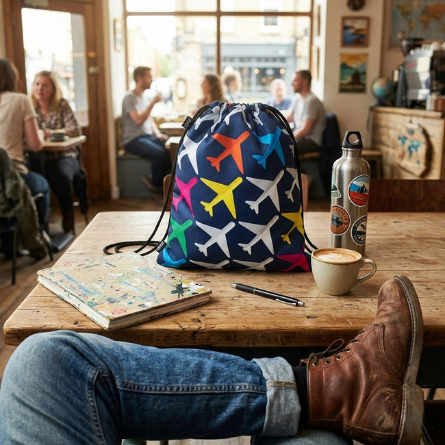 LOQI Airport Airplane Backpack