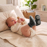 Wrapables Fleece Baby Booties with Anti-Skid Bottoms