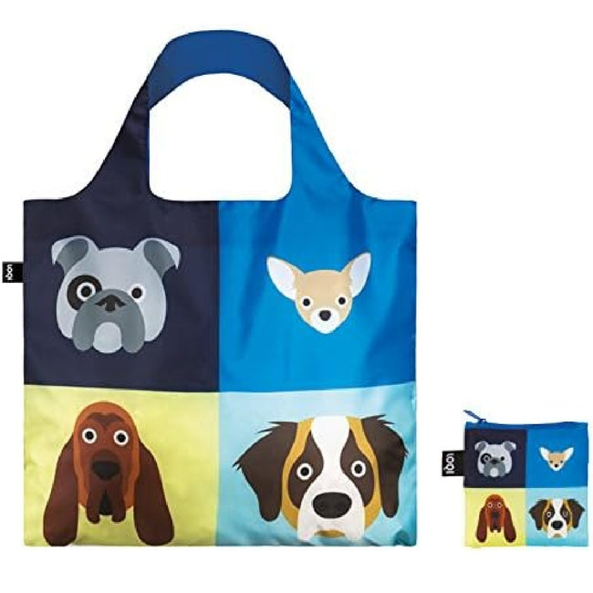 LOQI STEPHEN CHEETHAM Dogs Reusable Shopping Bag