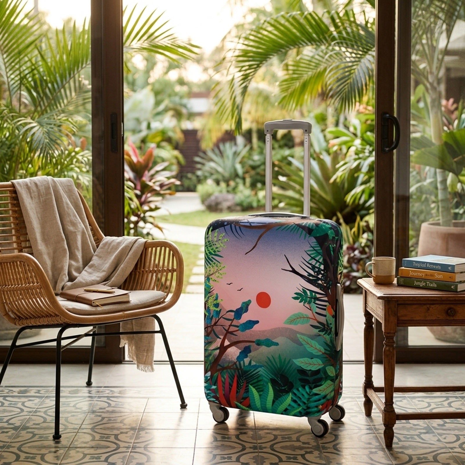 LOQI HVASS&HANNIBAL Arbaro Luggage Cover L