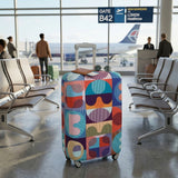 LOQI HVASS&HANNIBAL Grid Luggage Cover M