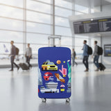 LOQI HEY STUDIO New York Luggage Cover M