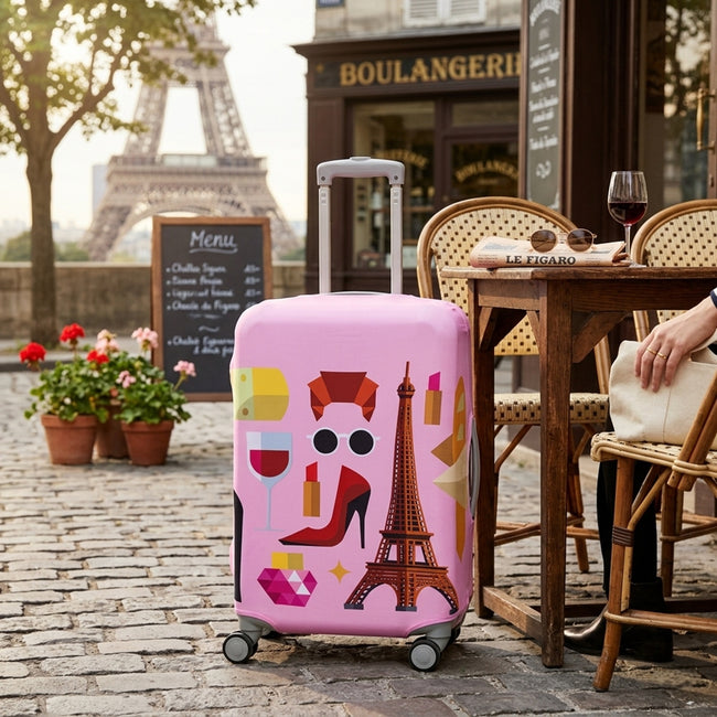 LOQI HEY STUDIO Paris Luggage Cover M