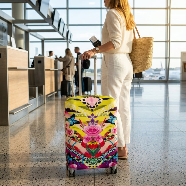 LOQI SHINPEI NAITO Flower Dream Luggage Cover M