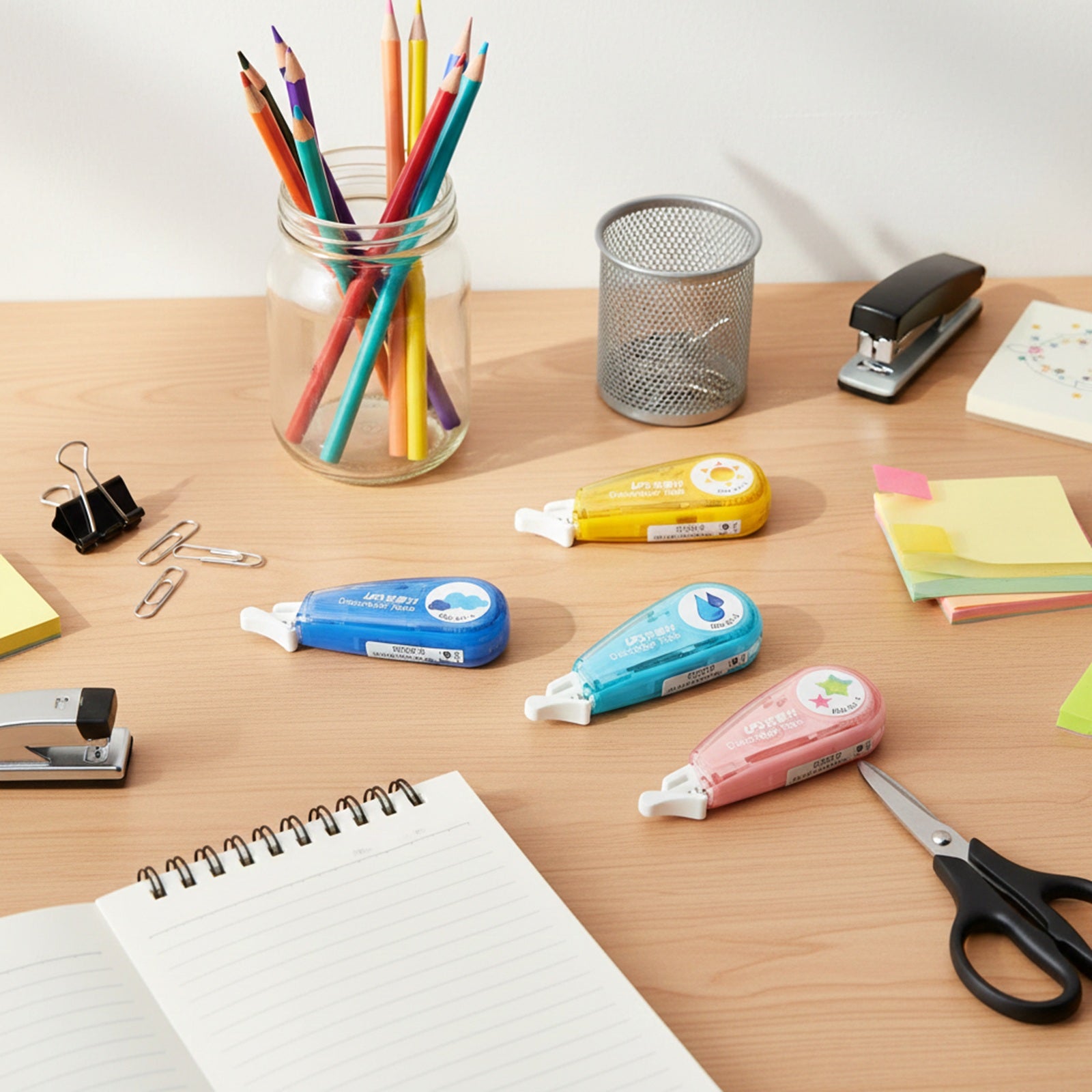 Wrapables Novelty Sticker Machine Pens, Decorative Stationery Supplies for Home Office School, Weather & Constellations