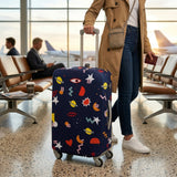LOQI Artists CELESTE WALLAERT Night Night Luggage Cover M