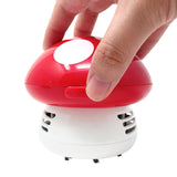 Wrapables Cute Portable Mini Vacuum Cleaner for Home and Office, Mushroom