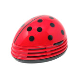 Wrapables Cute Portable Mini Vacuum Cleaner for Home and Office, Ladybug