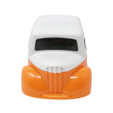 Wrapables Cute Portable Mini Vacuum Cleaner for Home and Office, Orange Truck