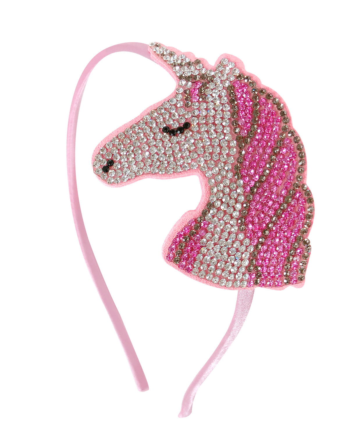 Wrapables Crystal Studded Bling Headband, Unicorn