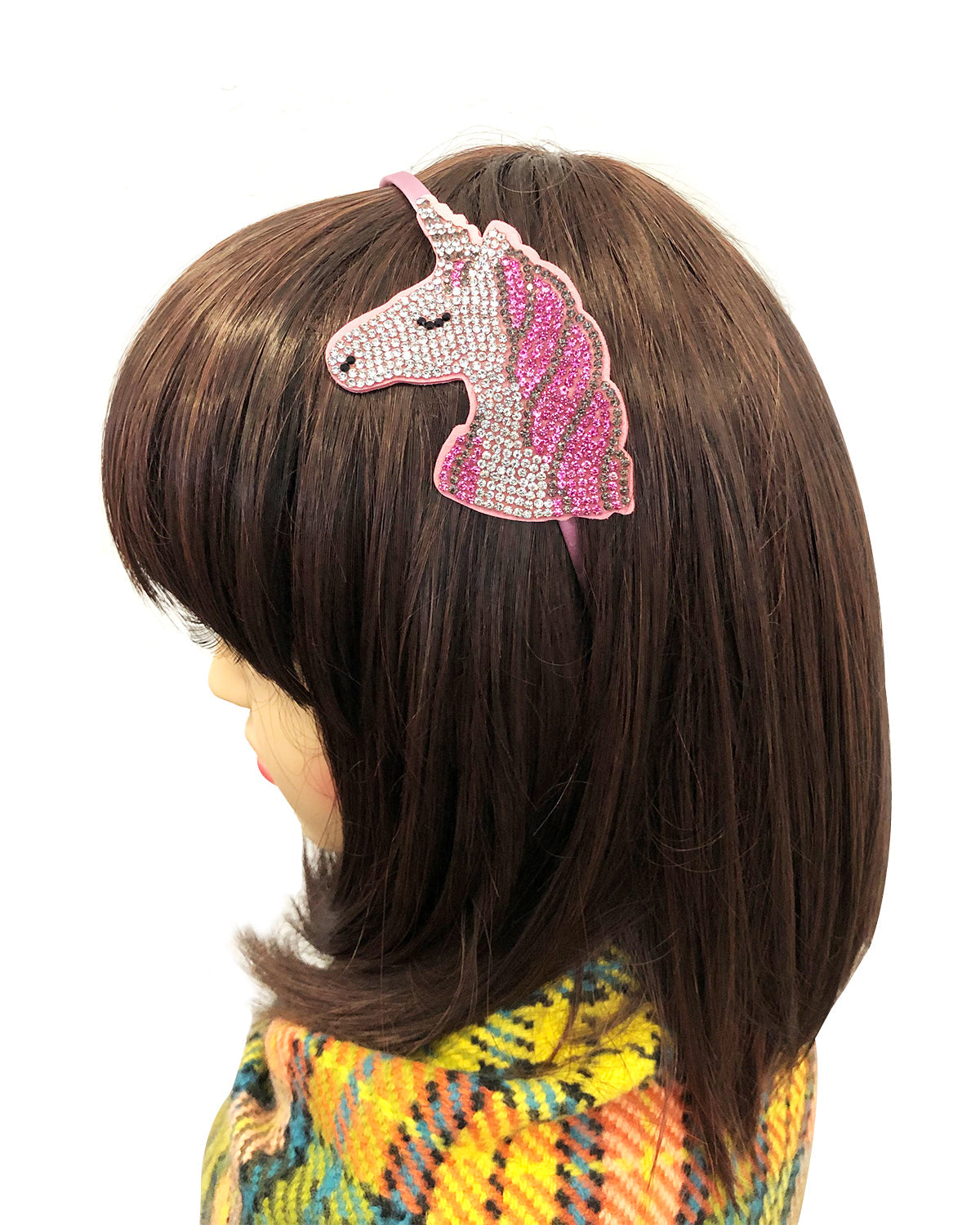 Wrapables Crystal Studded Bling Headband, Unicorn