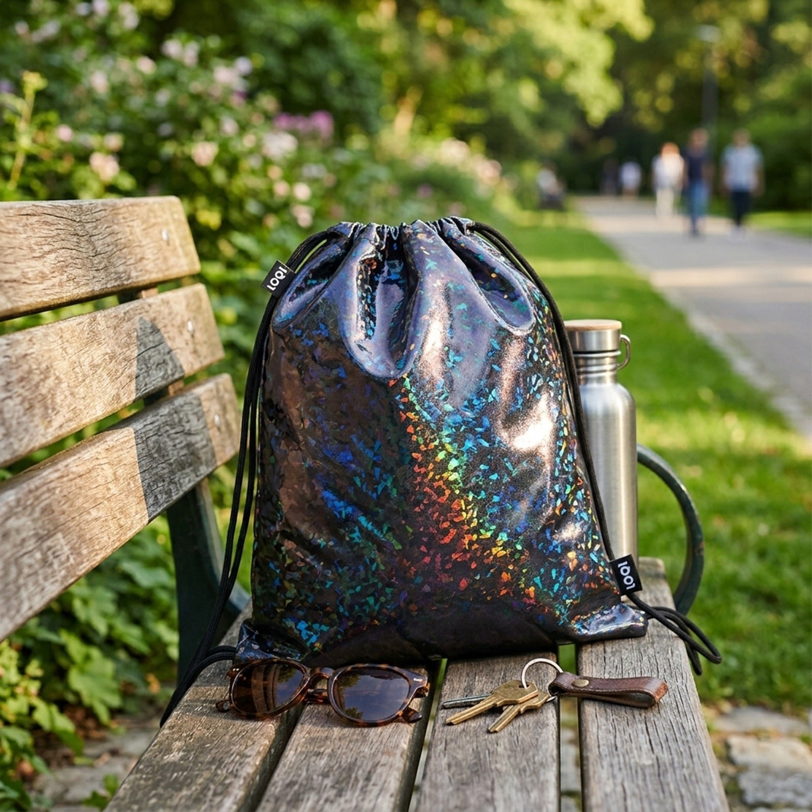 LOQI METALLIC Prism Backpack