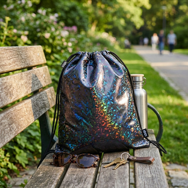 LOQI METALLIC Prism Backpack