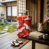 LOQI Museum ANONYMOUS Woman's Haori with Cranes Luggage Cover M