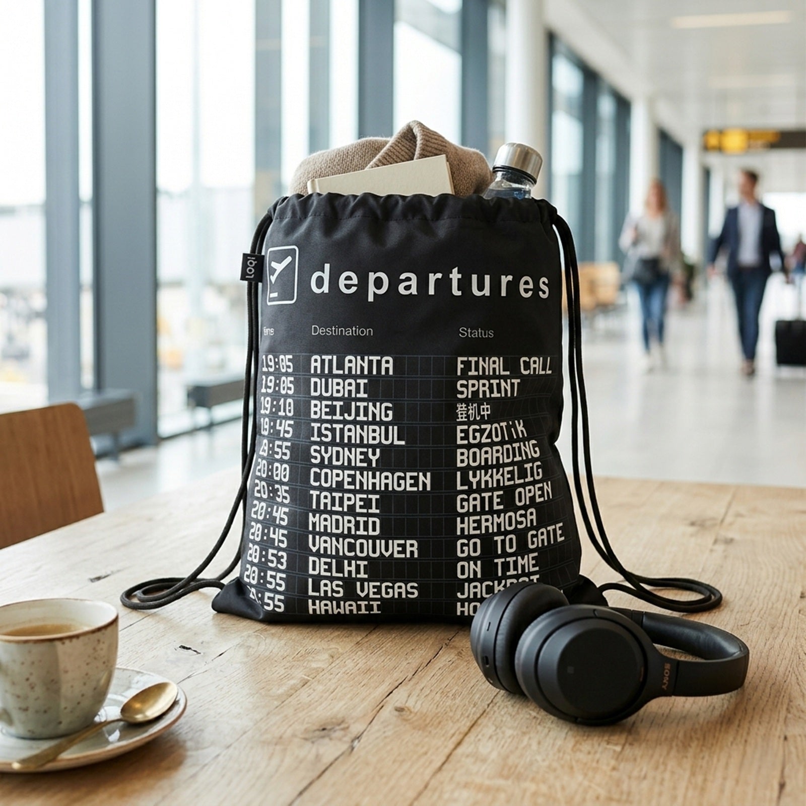 LOQI AIRPORT Arrivals Backpack