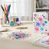 Wrapables Acrylic Self Adhesive Crystal Rhinestone Gem Stickers