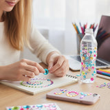 Wrapables Acrylic Self Adhesive Crystal Rhinestone Gem Stickers, Jewel Multicolor