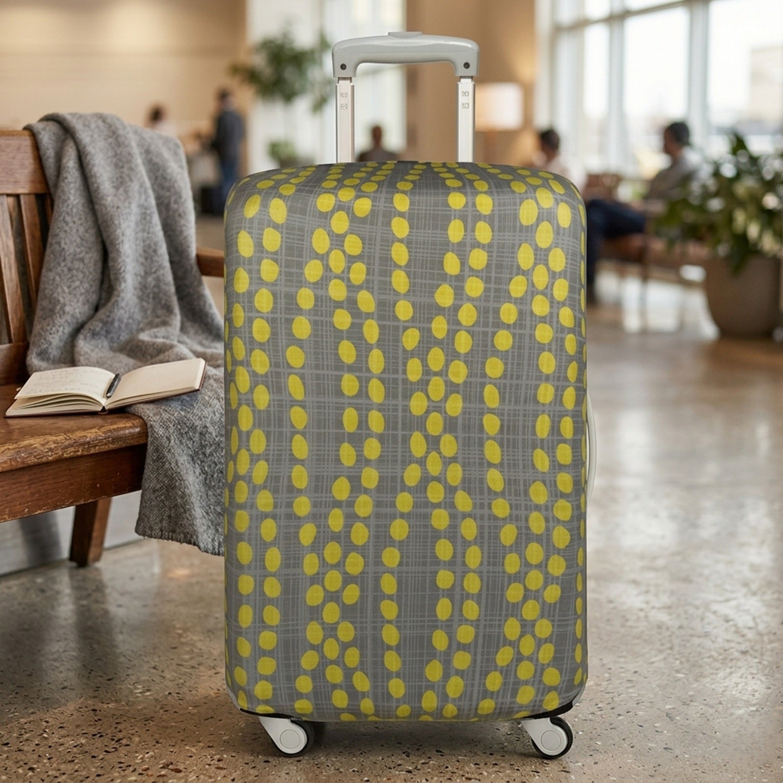 LOQI ELEMENTS Earth Luggage Cover M