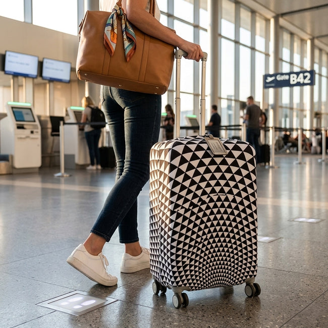 LOQI POP Prism Luggage Cover M