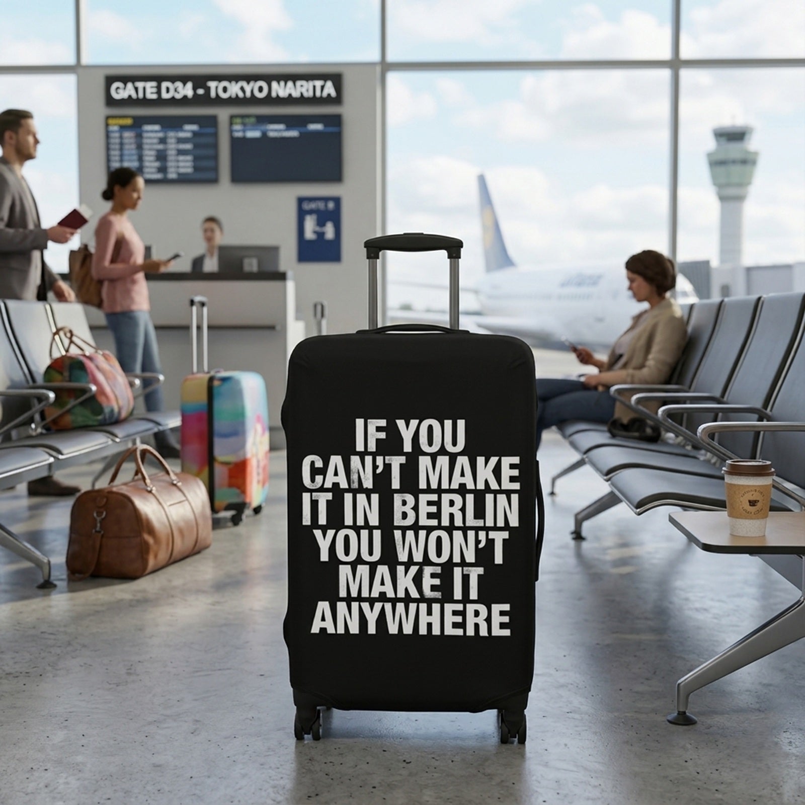 LOQI TYPE EIKE KOENIG Berlin Luggage Cover M