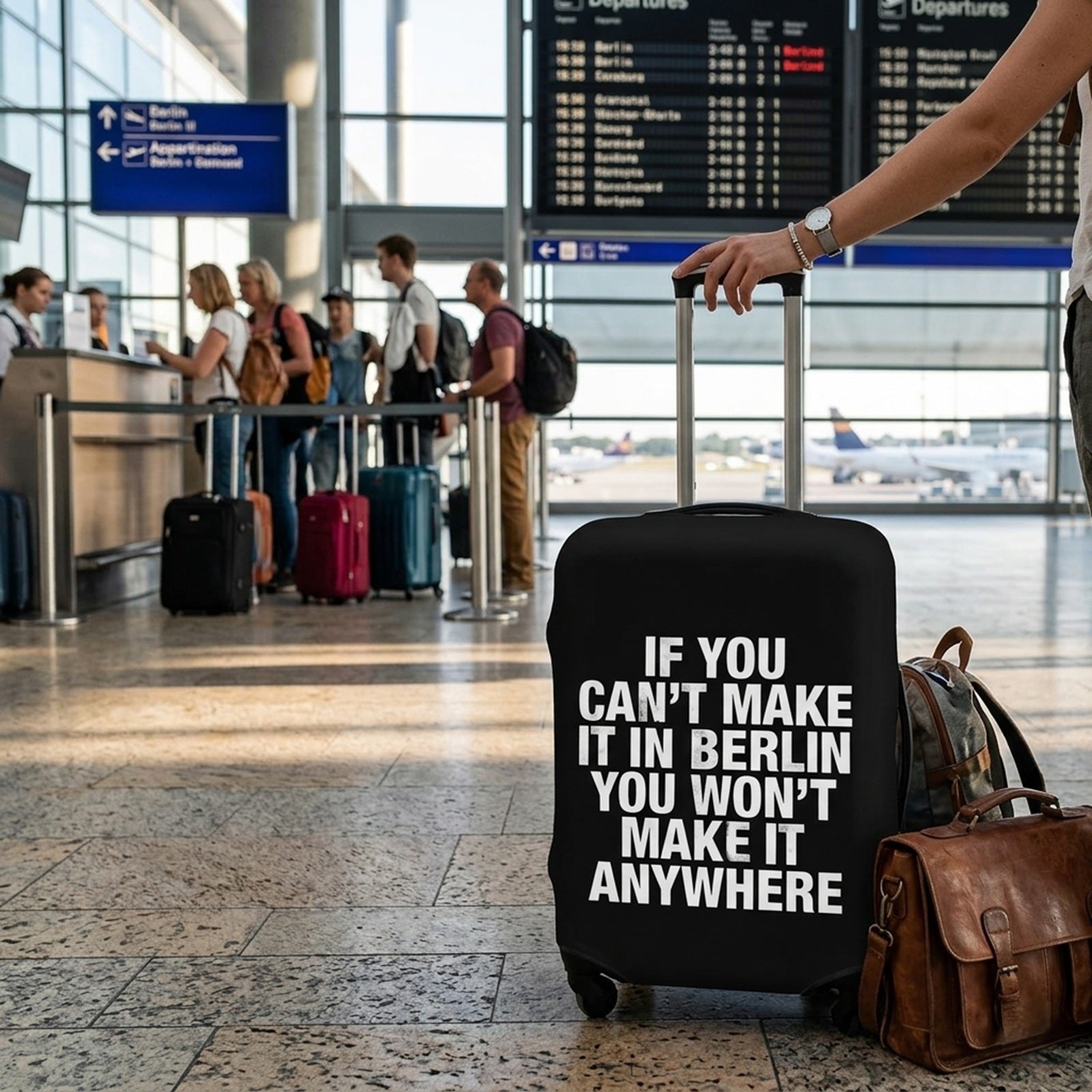 LOQI TYPE EIKE KOENIG Berlin Luggage Cover M