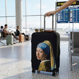 LOQI Museum VERMEER's Girl with a Pearl Earring Luggage Cover M