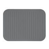 Wrapables Silicone Trivet, Multi-use Durable Flexible Non-Slip Insulated Silicone Mat (Set of 2), Dark Grey