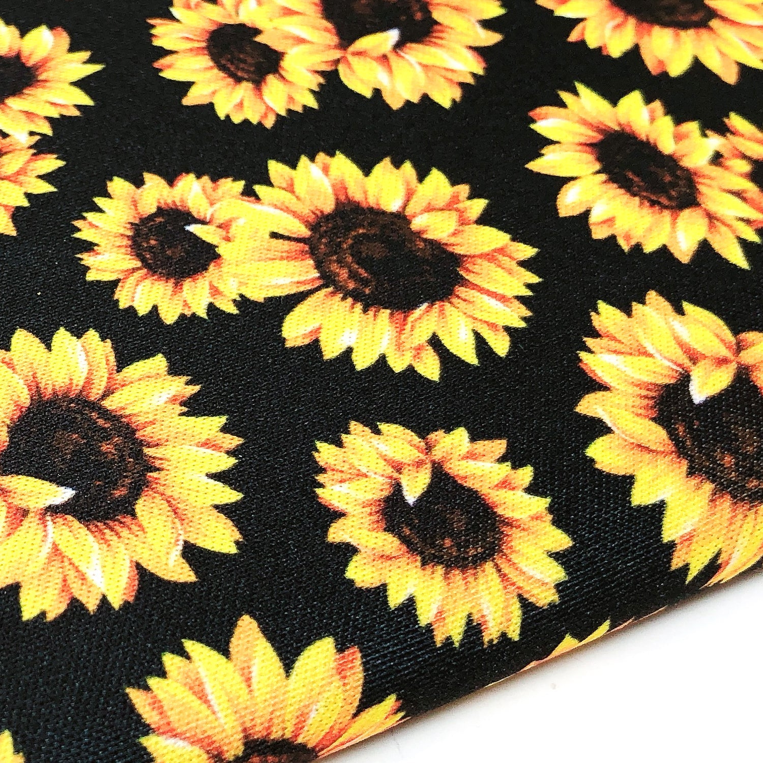 Wrapables Insulated Neoprene Wine Tote, One Bottle, Sunflowers