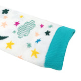 Wrapables Playful Patterns Baby & Toddler Leg Warmers, Clouds and Stars