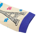 Wrapables Playful Patterns Baby & Toddler Leg Warmers, Eiffel Tower