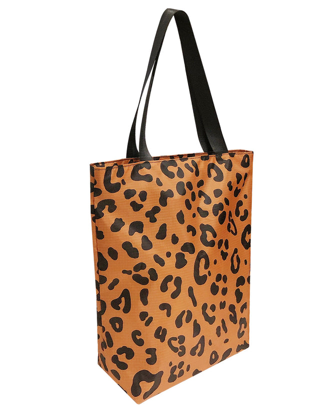 Wrapables Stylish Compact Folding Ripstop Polyester Tote Bag, Shoulder Bag, Travel Bag, Shopping Bag, Savanna