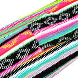Wrapables Boho Vintage Floral Elastic Headbands for Sports, Yoga, Workouts, Facials (Set of 6), Safari Fun