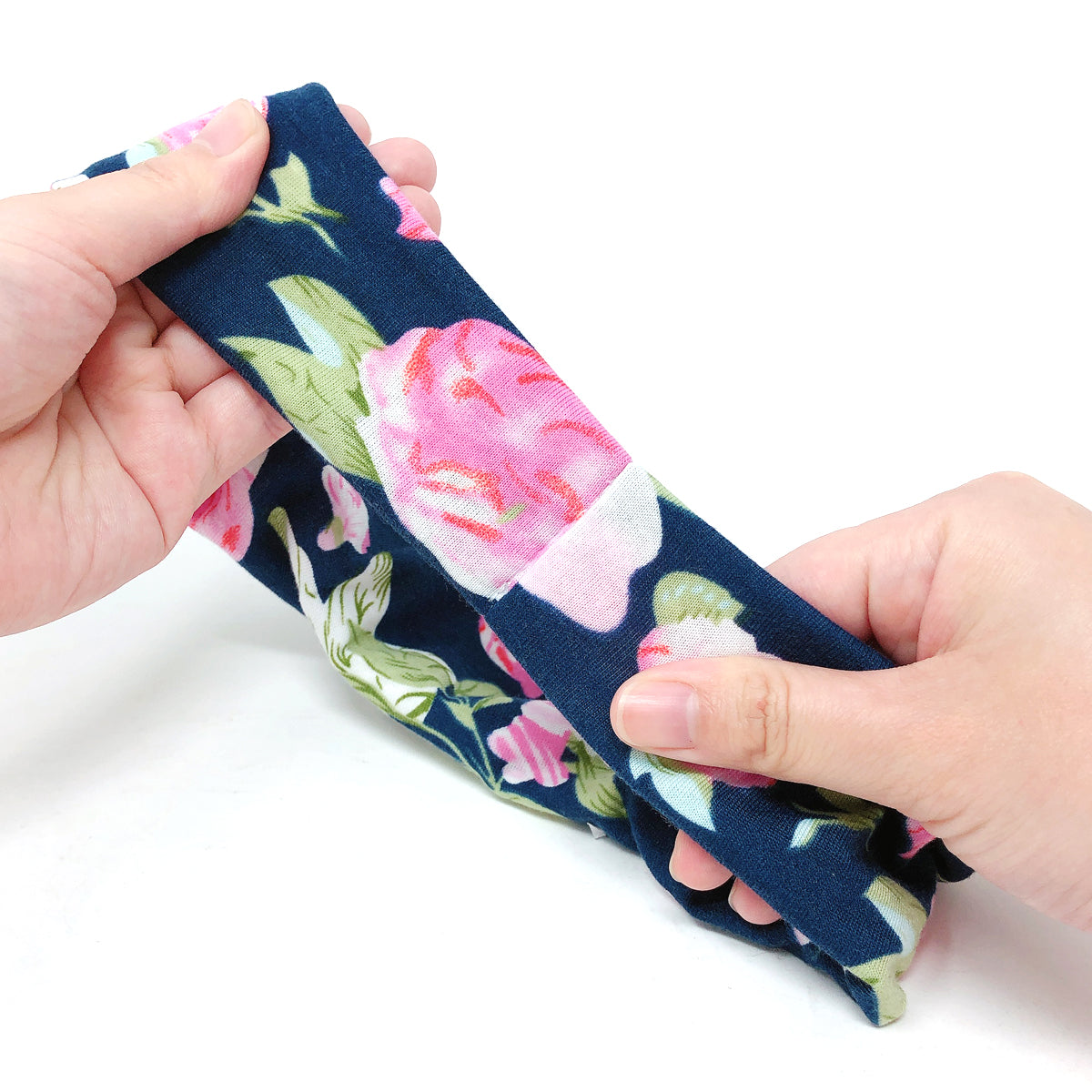 Wrapables Boho Vintage Floral Elastic Headbands for Sports, Yoga, Workouts, Facials (Set of 6), Classic
