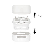 Wrapables Cute Portable Mini Vacuum Cleaner for Home and Office, White Box